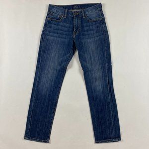 Lucky Brand 221 Original Straight Jeans Mens 30 x 32 Measures 30  x 28.5 Stretch